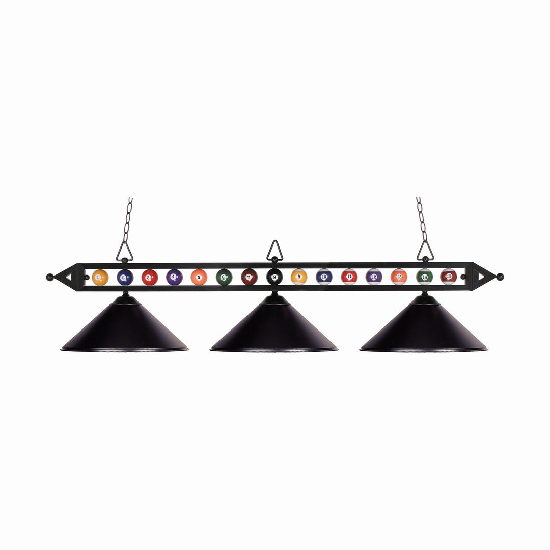 Elk Designer Classics 190-1-BK-M Pendant Light - Matte Black