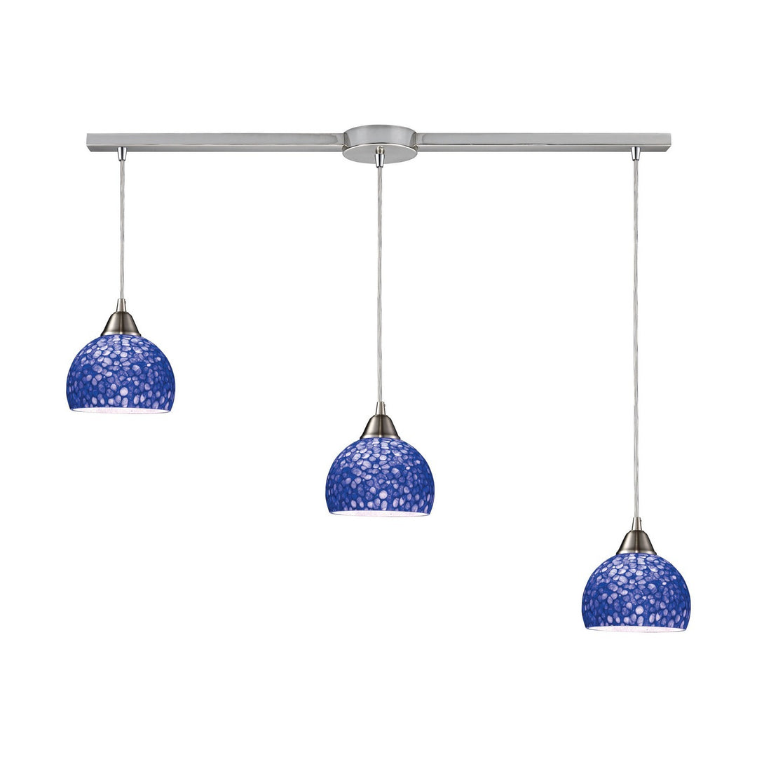 Elk Cira 10143/3L-PB Pendant Light - Satin Nickel