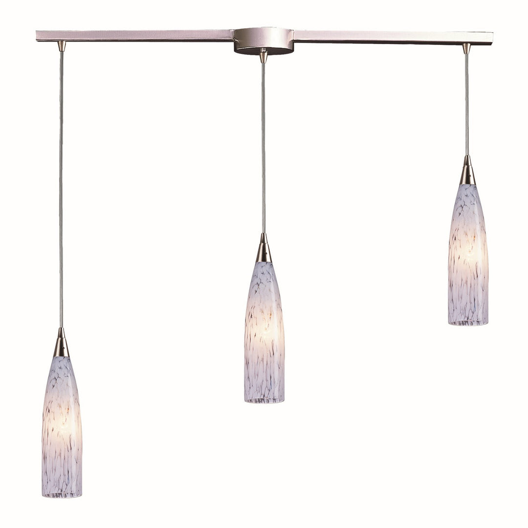 Elk Lungo 501-3L-SW Pendant Light - Satin Nickel