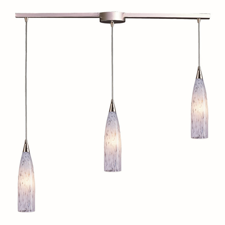 Elk Lungo 501-3L-SW Pendant Light - Satin Nickel