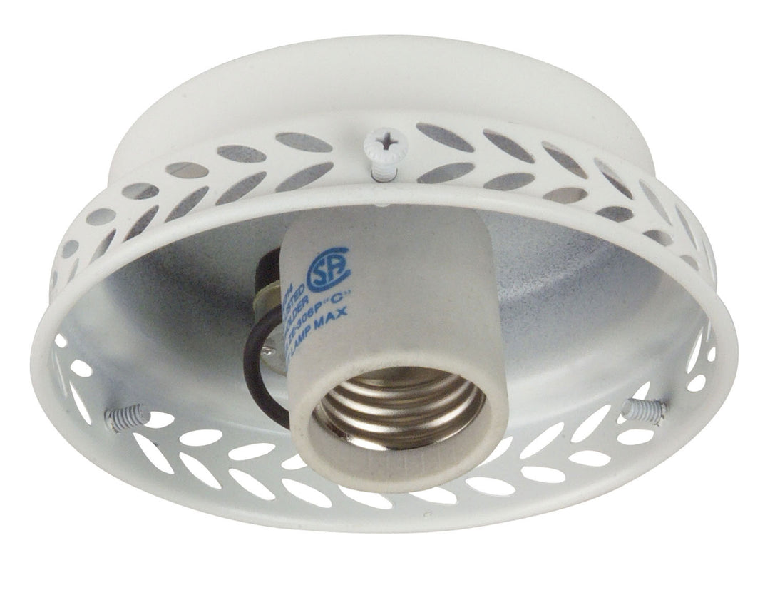 Craftmade Lighting F104-W-LED  Fitter Fan White