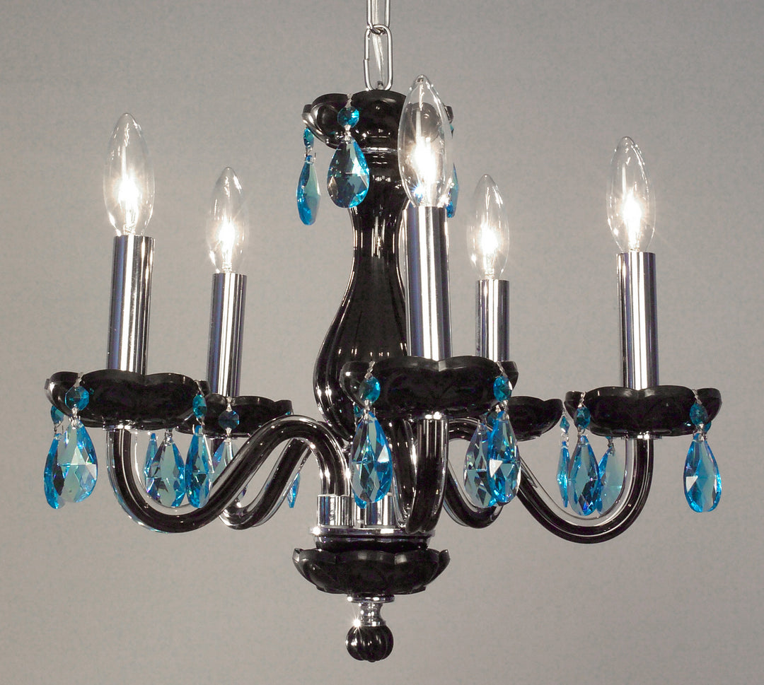 Classic Monaco 82045 BLK CSA Chandelier Light - Black