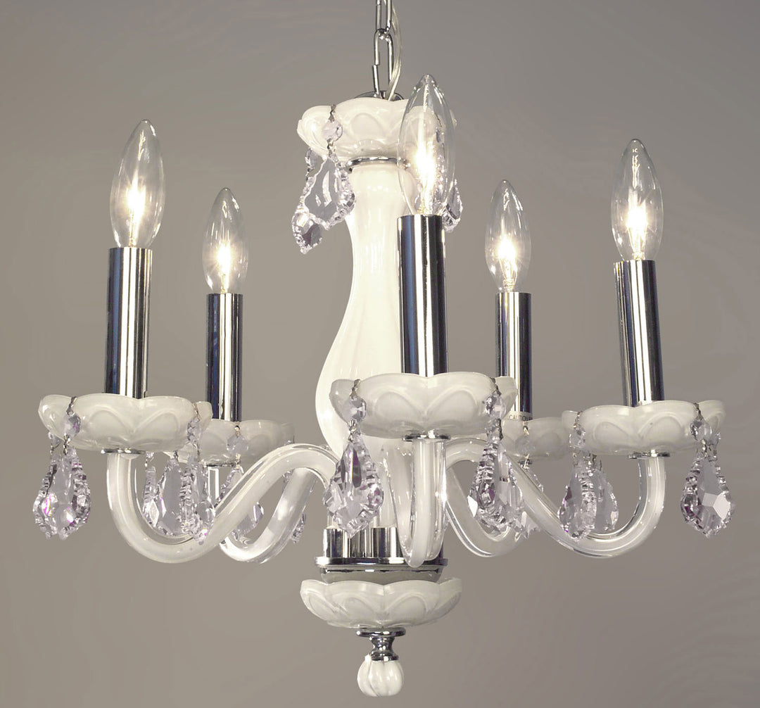 Classic Monaco 82045 WHT CPFR Chandelier Light - White