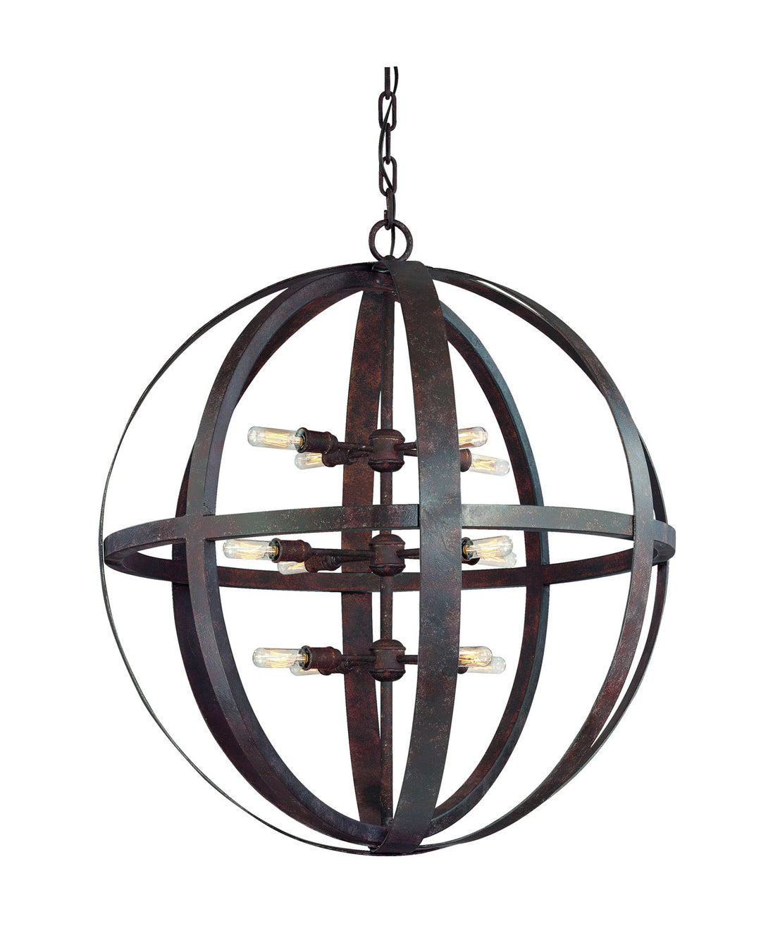 Troy Flatiron F2518WI Pendant Light - Weathered Iron