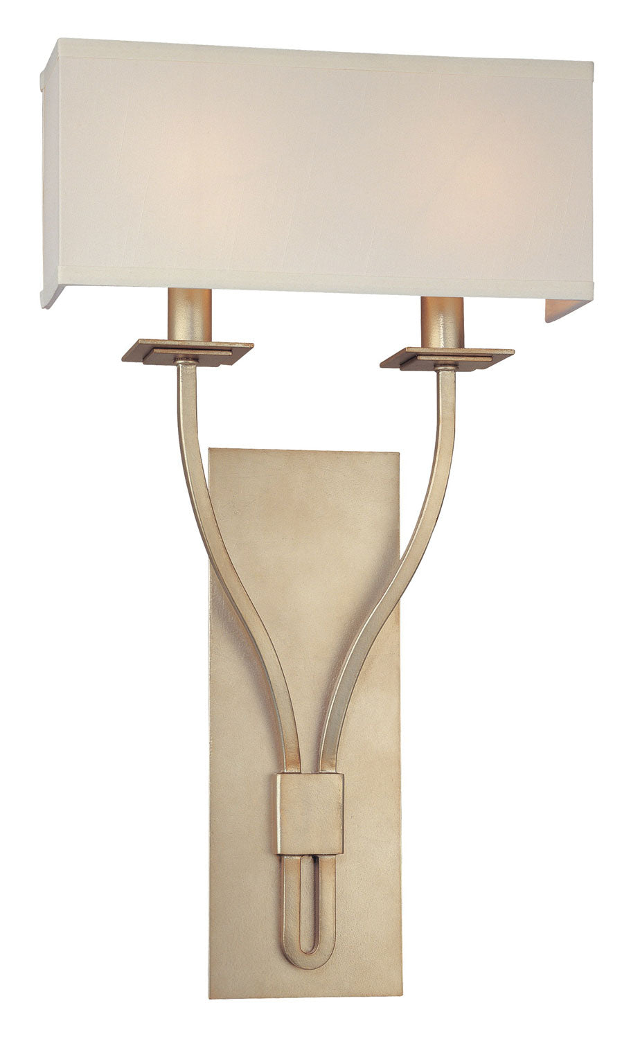 Troy Palladium B2462-PL Wall Sconce Light - Silver Leaf