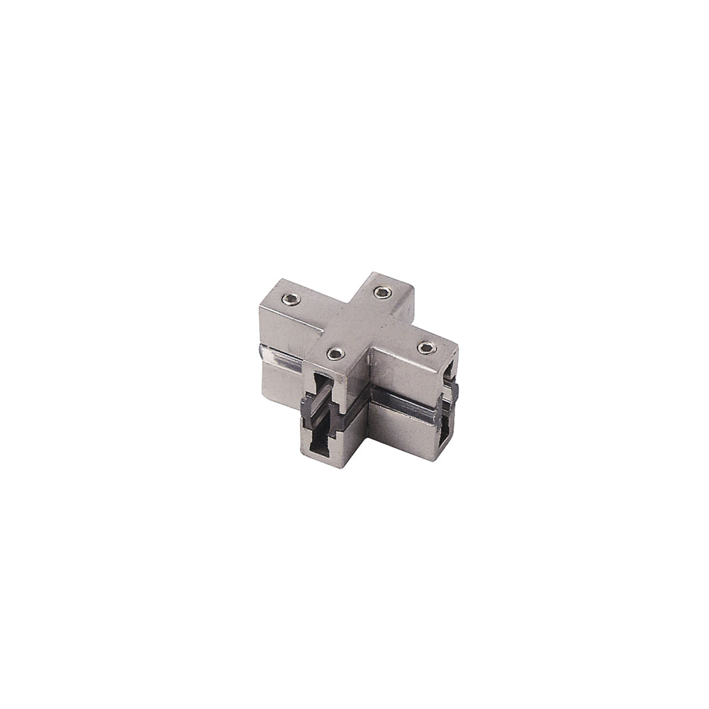 George Kovacs Lighting GKCX-084 Gk Lightrail X-Connector Track Light Pewter, Nickel, Silver