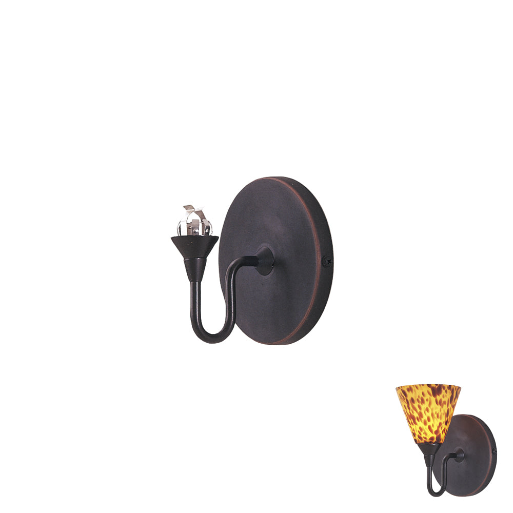 George Kovacs Lighting GKPW001-467 Gk Lightrail One Light Wall Mount Utility Light Bronze / Dark
