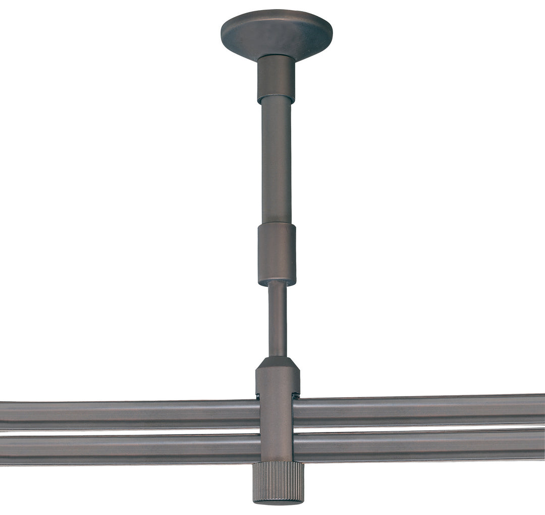 George Kovacs Lighting GKST1004-467 Gk Lightrail Telescoping Standoff Track Light Bronze / Dark