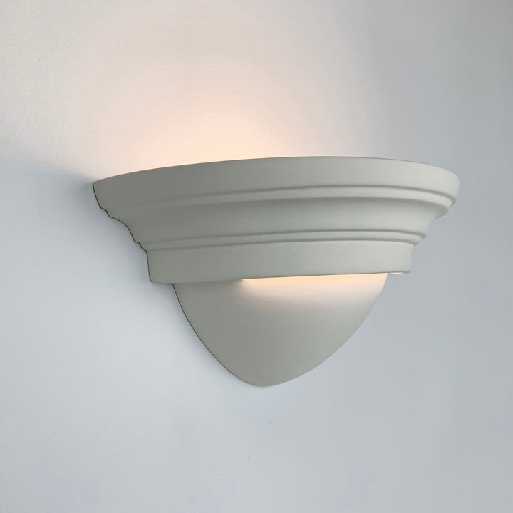 A-19 Islands of Light 101 Wall Sconce Light - Bisque