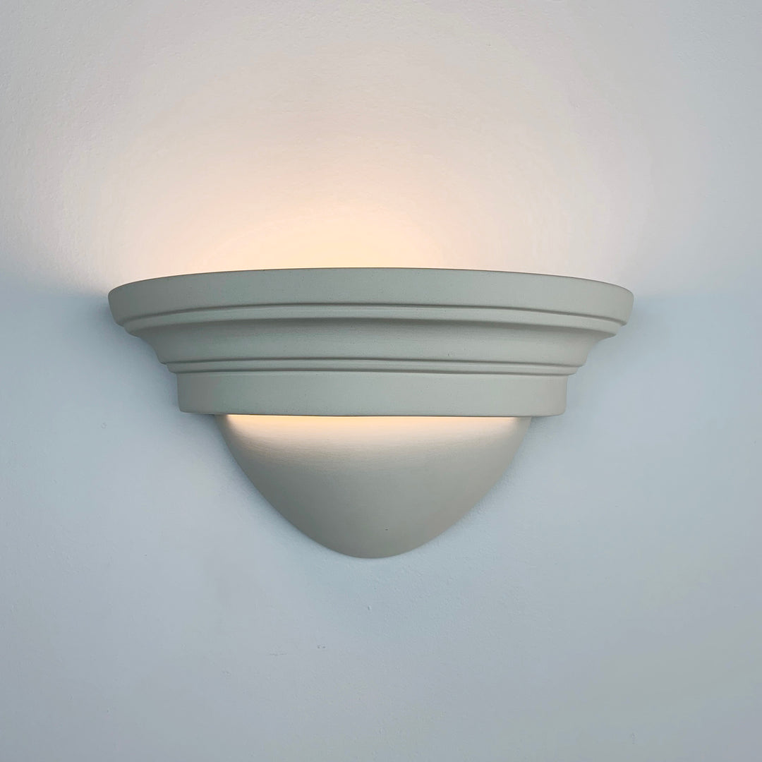 A-19 Islands of Light 101 Wall Sconce Light - Bisque