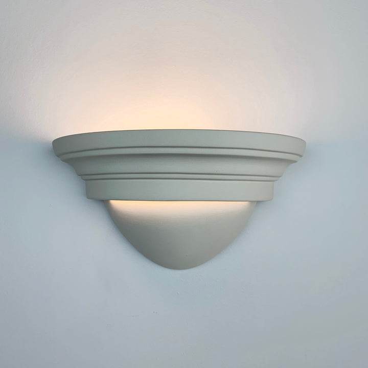 A-19 Islands of Light 101 Wall Sconce Light - Bisque