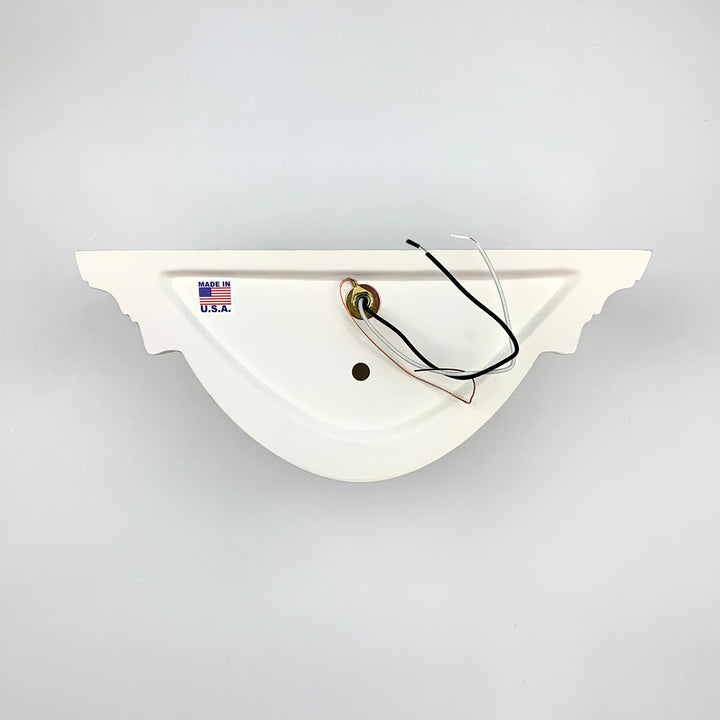 A-19 Islands of Light 102 Wall Sconce Light - Bisque