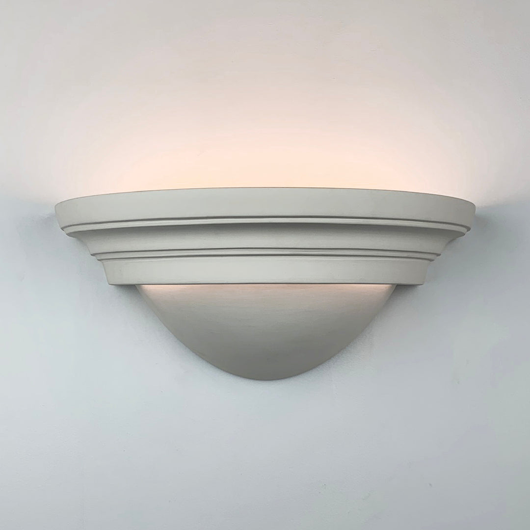 A-19 Islands of Light 102 Wall Sconce Light - Bisque