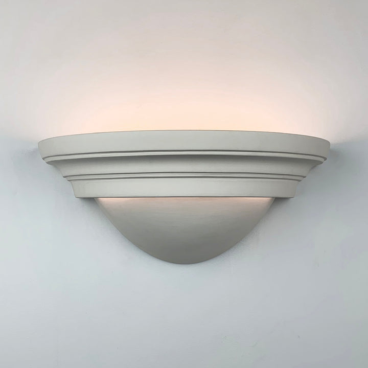 A-19 Islands of Light 102 Wall Sconce Light - Bisque