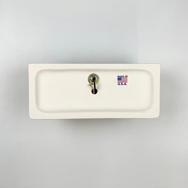 A-19 Islands of Light 1302 Wall Sconce Light - Bisque