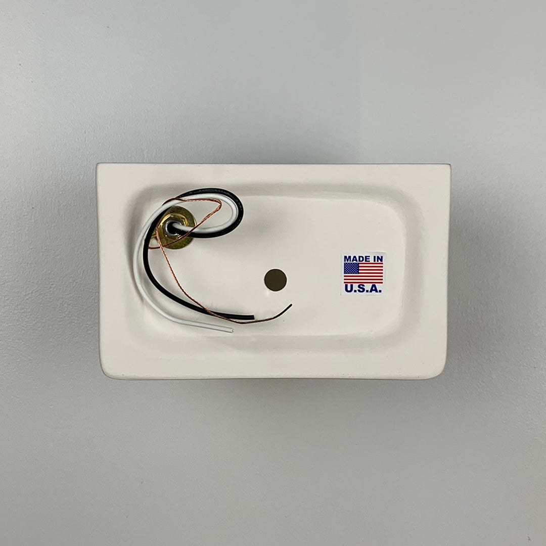 A-19 Islands of Light 1303 Wall Sconce Light - Bisque