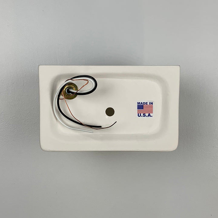 A-19 Islands of Light 1303 Wall Sconce Light - Bisque