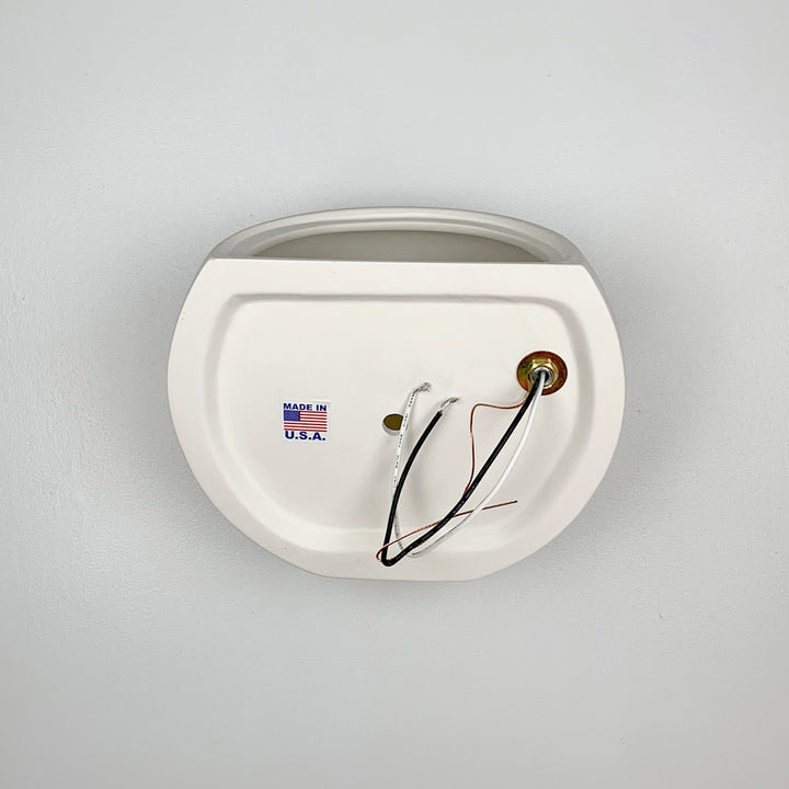 A-19 Islands of Light 1602 Wall Sconce Light - Bisque