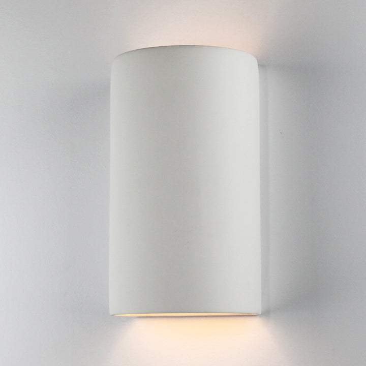 Elk Lighting 203  Obelisk Lamp White