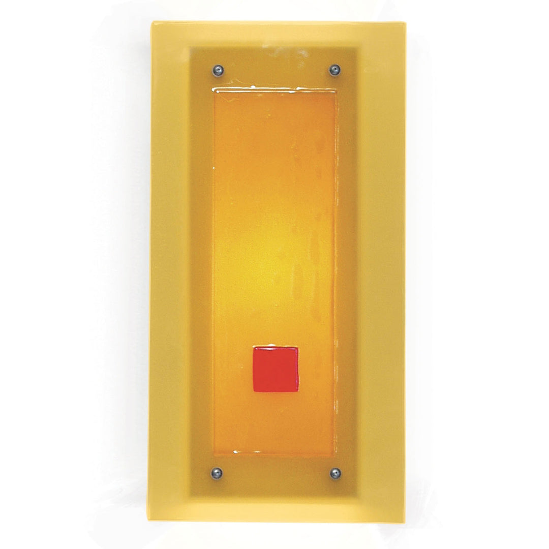 A-19 Jewel G2C Wall Sconce Light - Satin White
