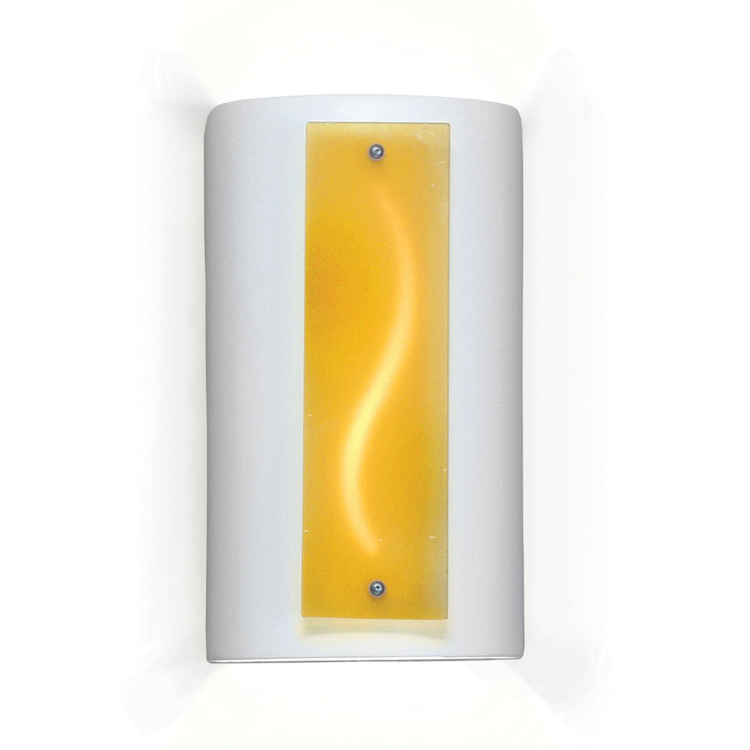 A-19 Jewel G3A Wall Sconce Light - Satin White
