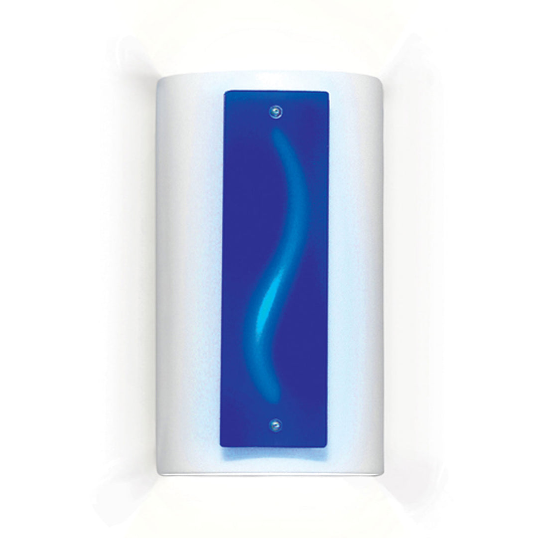 A-19 Jewel G3BADA Wall Sconce Light - Satin White