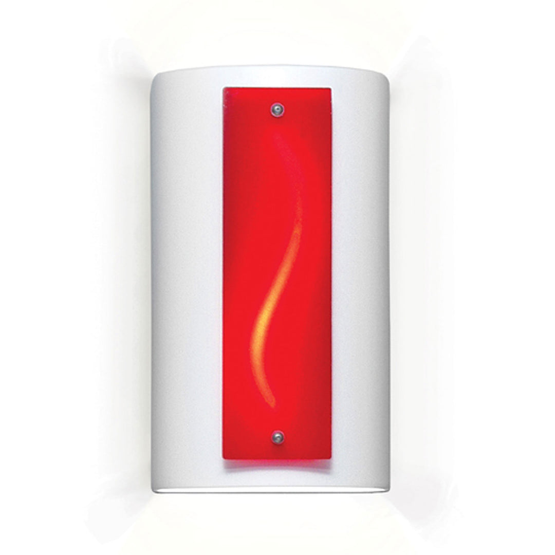 A-19 Jewel G3CADA Wall Sconce Light - Satin White