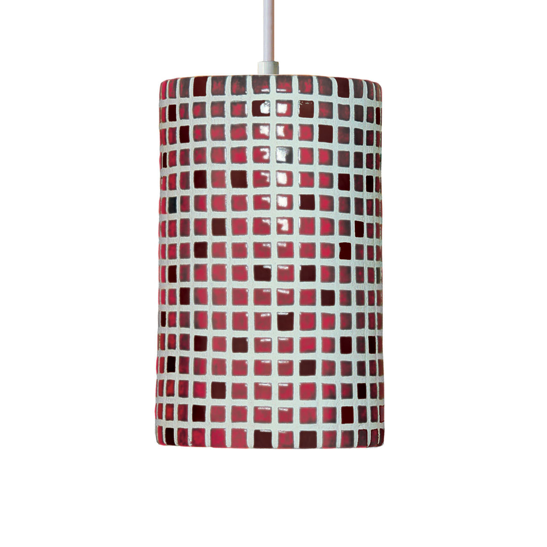 A-19 Confetti PM20308-MR Pendant Light - Matador Red