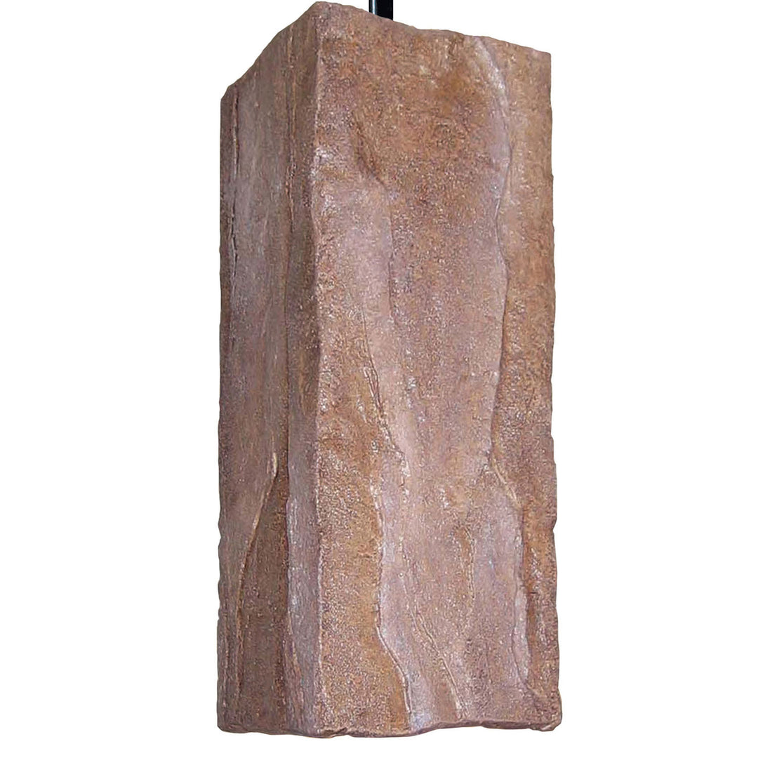 A-19 Stone PN18011-BR Pendant Light - Brown