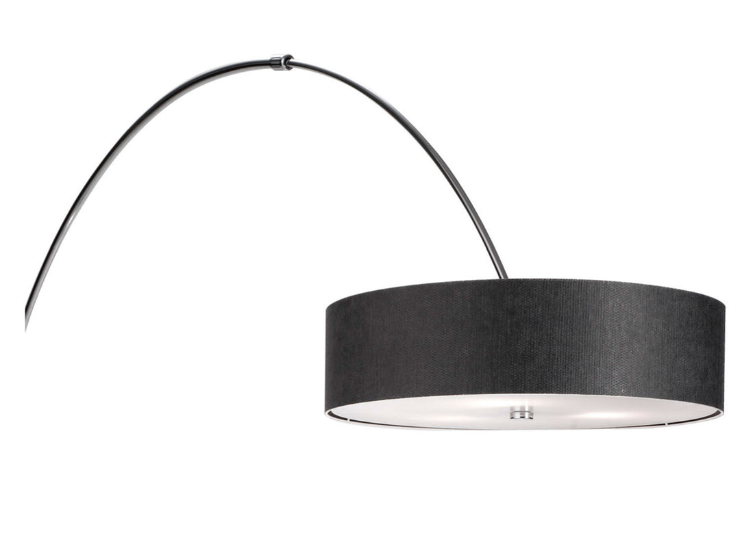 Estiluz Lighting P-2718-37-26 Modern Iris Lamp Nickel Black