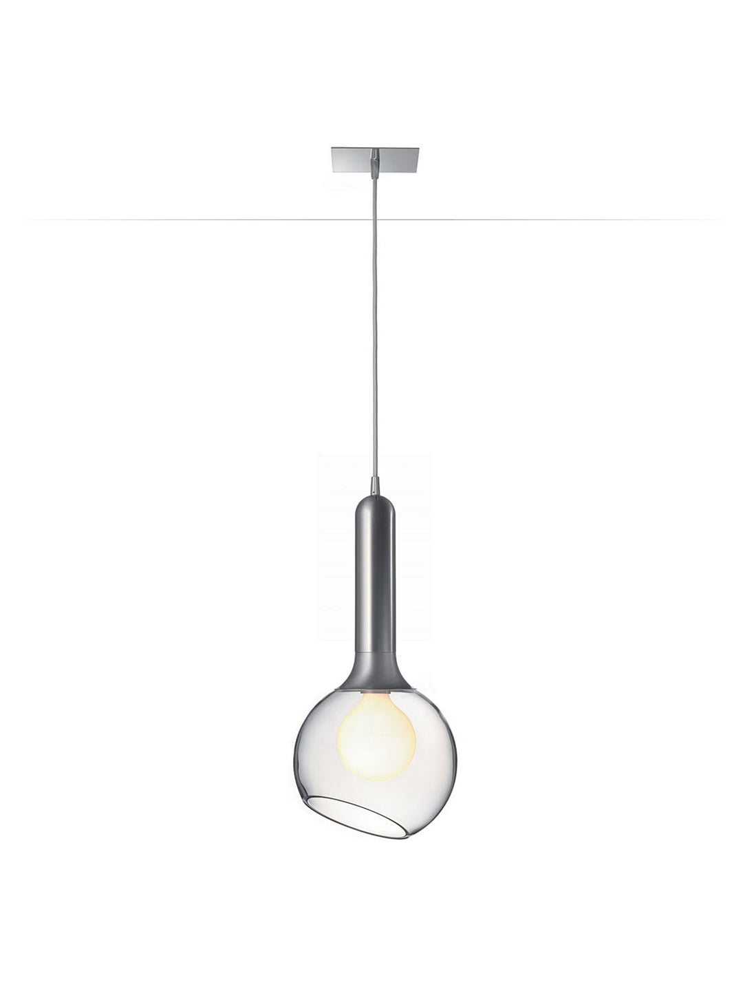 Estiluz Luck T-2443-37 Pendant Light - Nickel