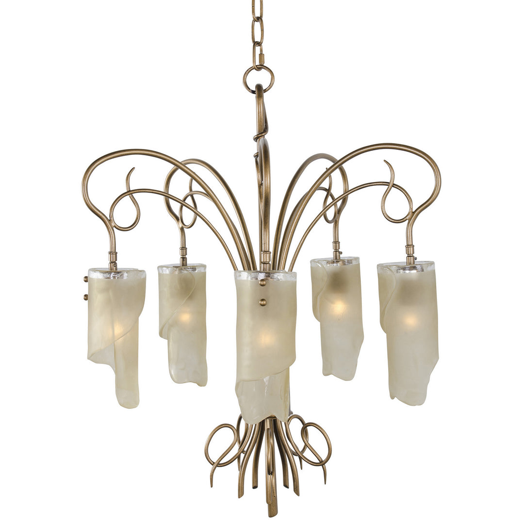 Varaluz Soho 126C05HO Chandelier Light - Hammered Ore