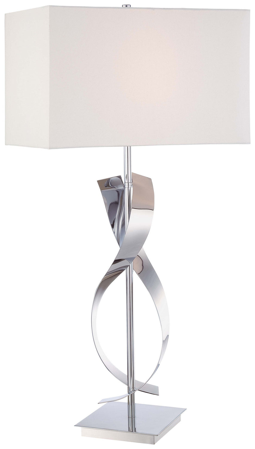 George Kovacs Lighting P723-077 George`S Reading Room Led Table Lamp Lamp Chrome