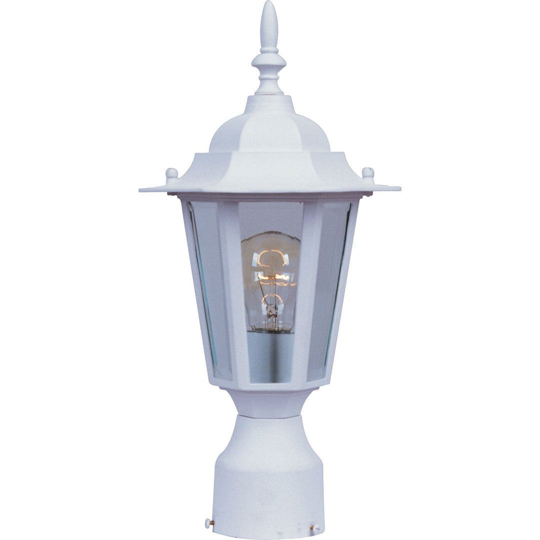 Maxim Lighting 3001CLWT  Builder Cast Outdoor White