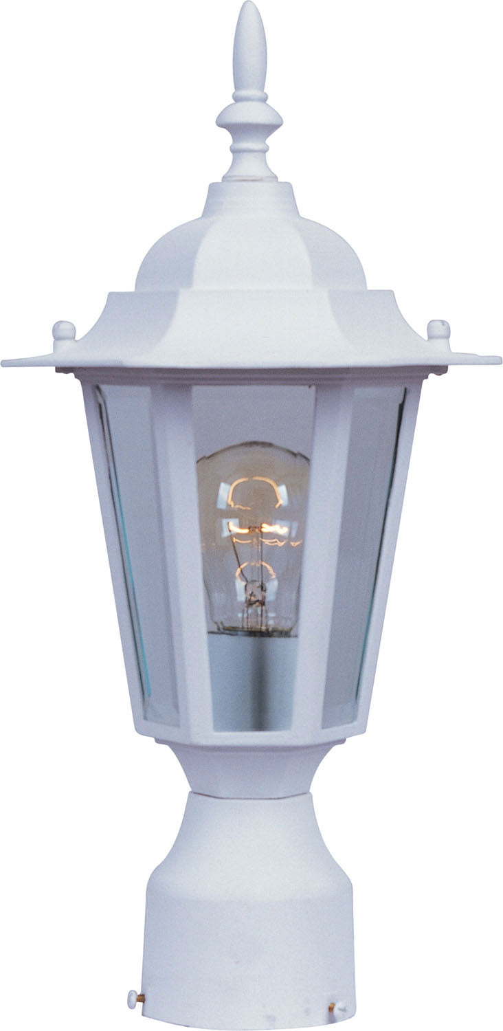 Maxim Lighting 3001CLWT  Builder Cast Outdoor White
