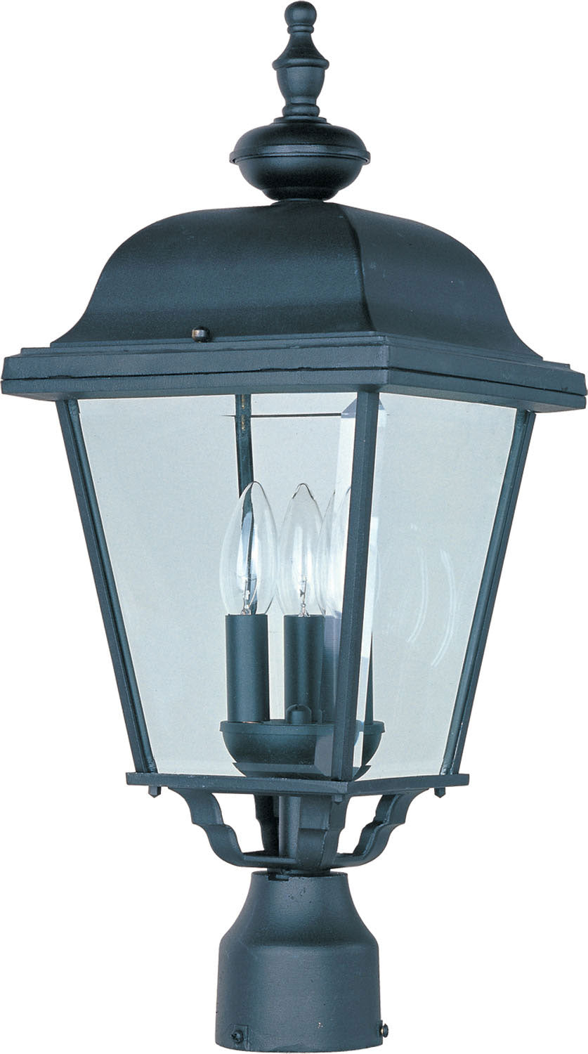 Maxim Lighting 3008BK  Builder Cast Outdoor Black