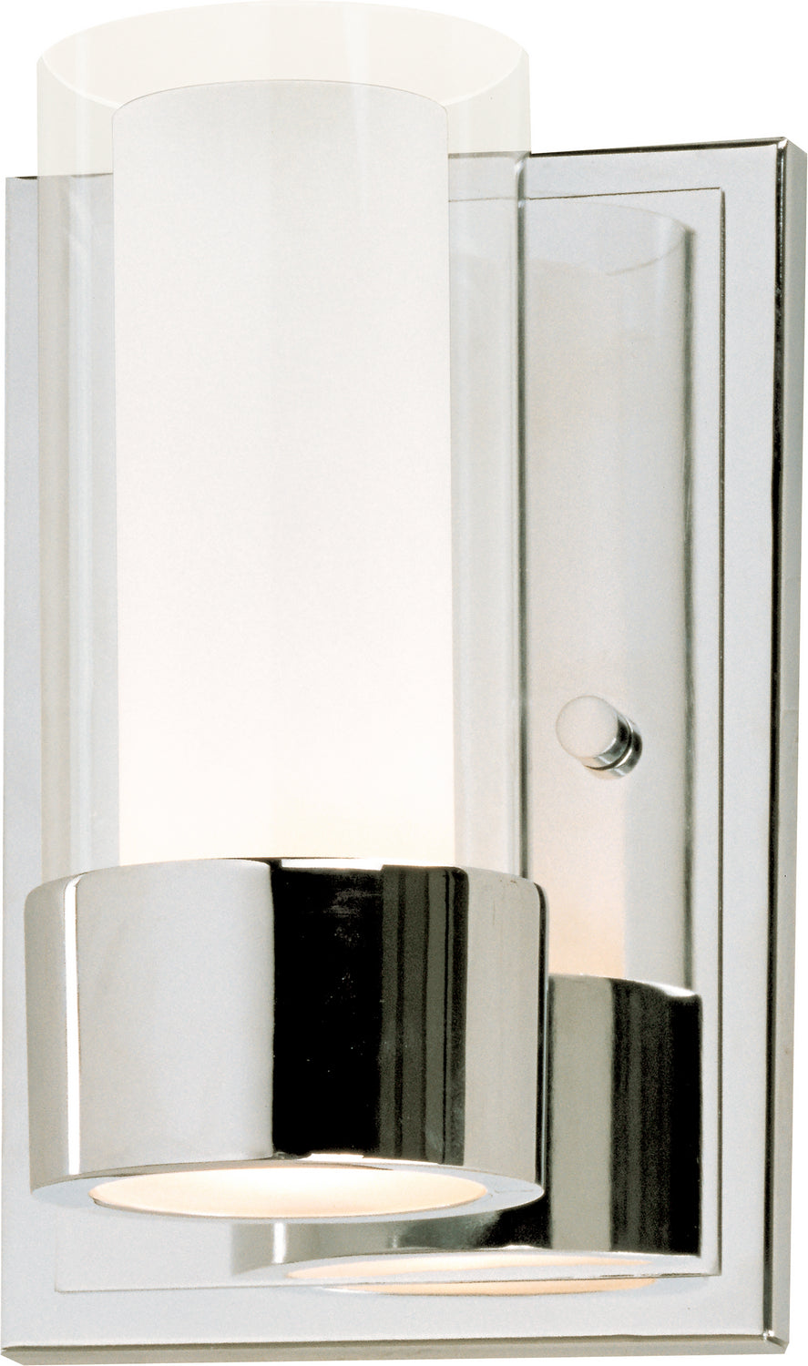 Maxim Silo 23071CLFTPC Wall Sconce Light - Polished Chrome