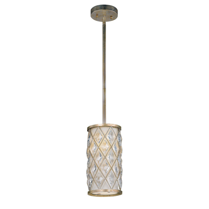 Maxim Diamond 91450OFGS Pendant Light - Golden Silver