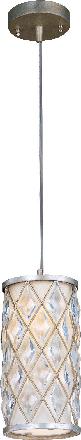 Maxim Diamond 91450OFGS Pendant Light - Golden Silver