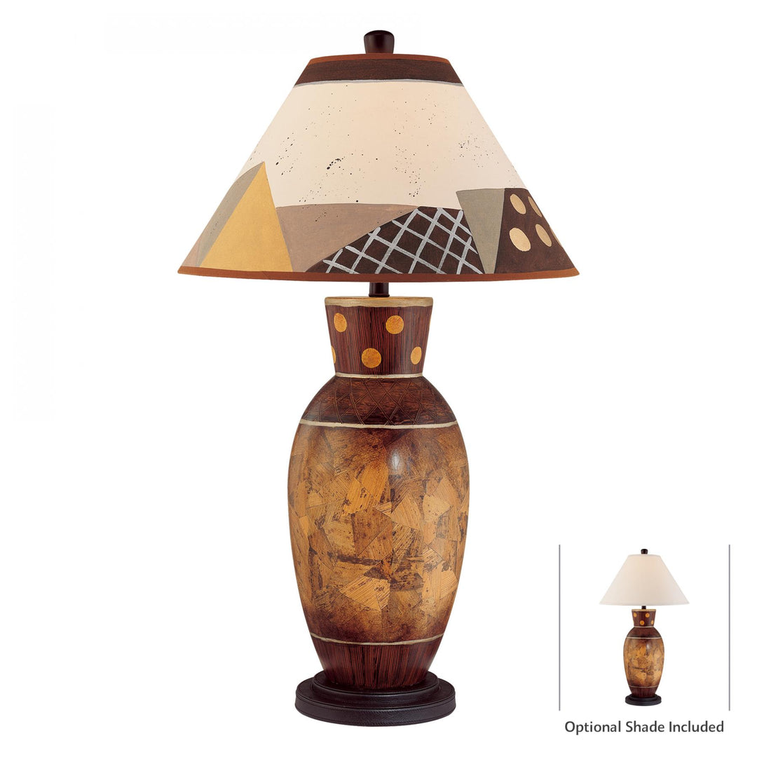 Minka-Lavery Lighting 11000-0  One Light Table Lamp Lamp Bronze / Dark