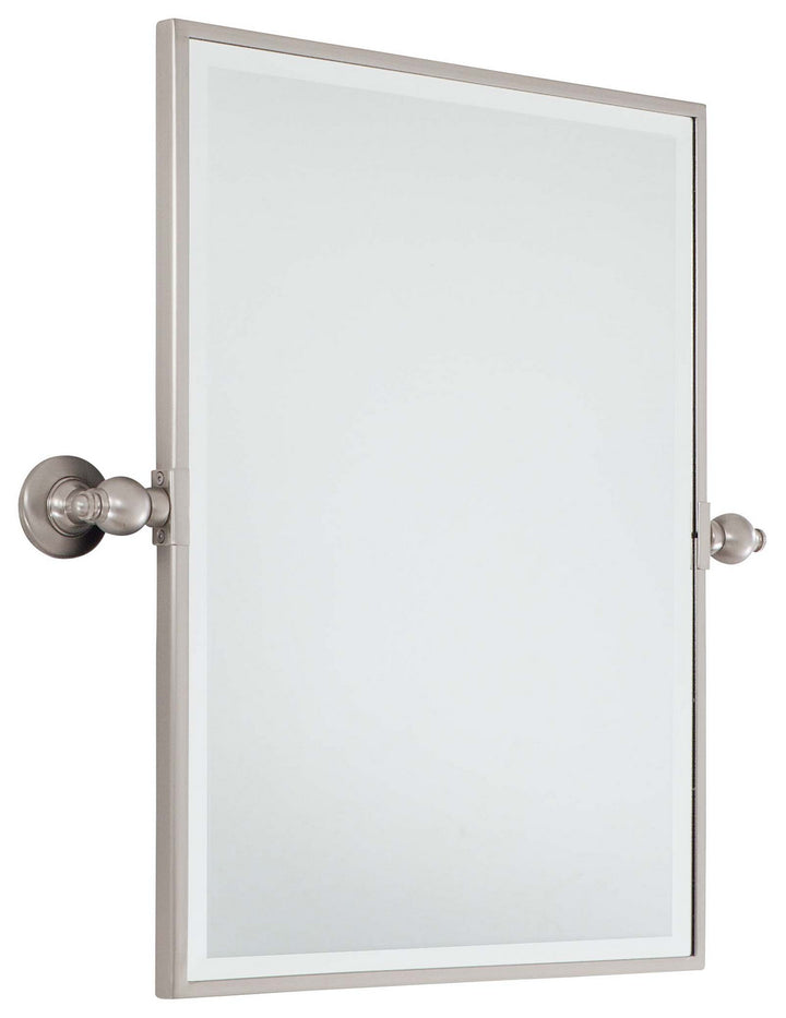 Minka-Lavery Lighting 1440-84 Pivot Mirrors Mirror Mirror Pewter, Nickel, Silver