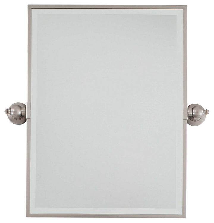 Minka-Lavery Lighting 1440-84 Pivot Mirrors Mirror Mirror Pewter, Nickel, Silver