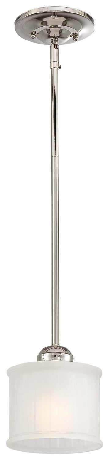 Minka-Lavery 1730 Series 1731-613 Pendant Light - Polished Nickel