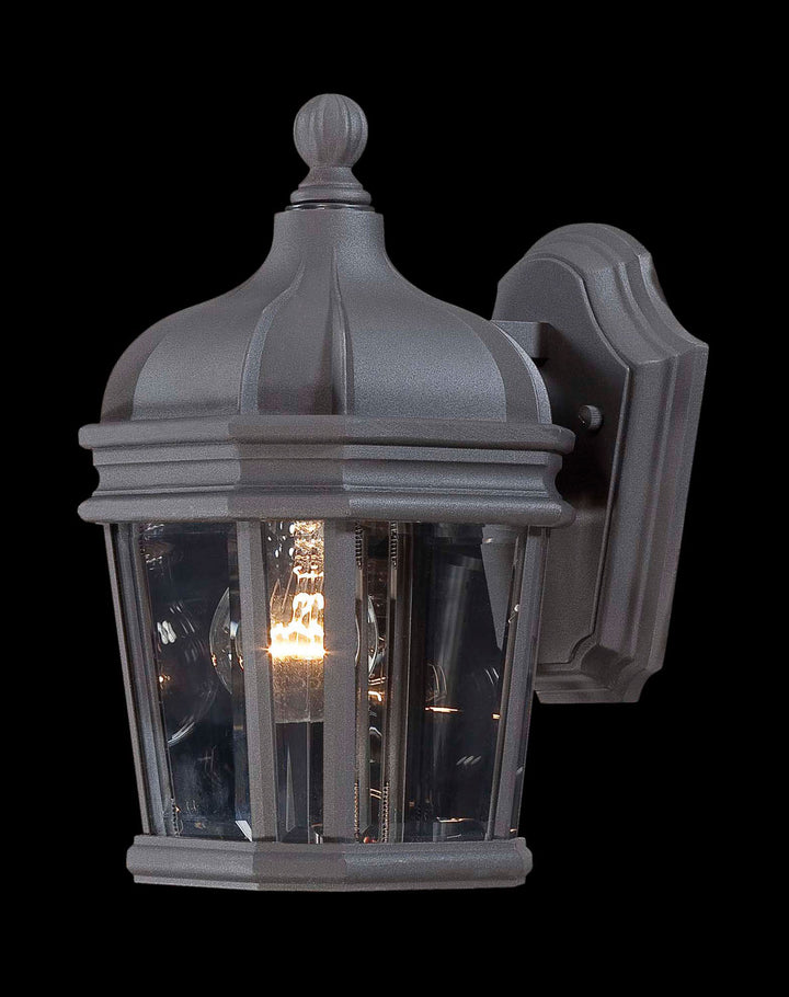 Minka-Lavery Lighting 8690-66 Harrison One Light Wall Mount Outdoor Black