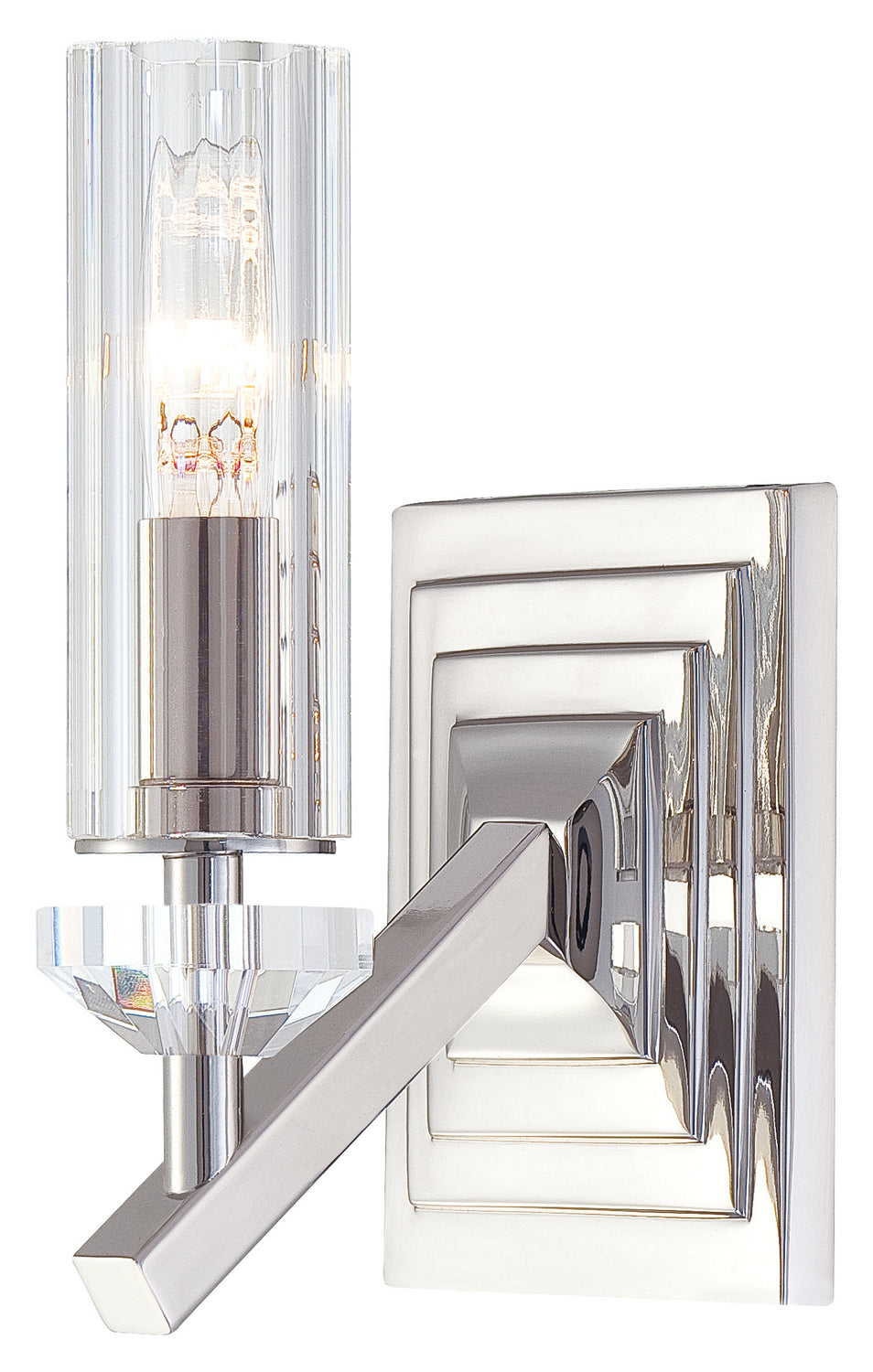 Metropolitan Fusano N2651-613 Wall Light - Polished Nickel