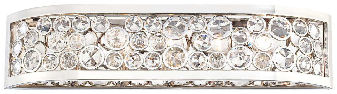 Metropolitan Magique N2755-613 Bath Vanity Light 26 in. wide - Polished Nickel