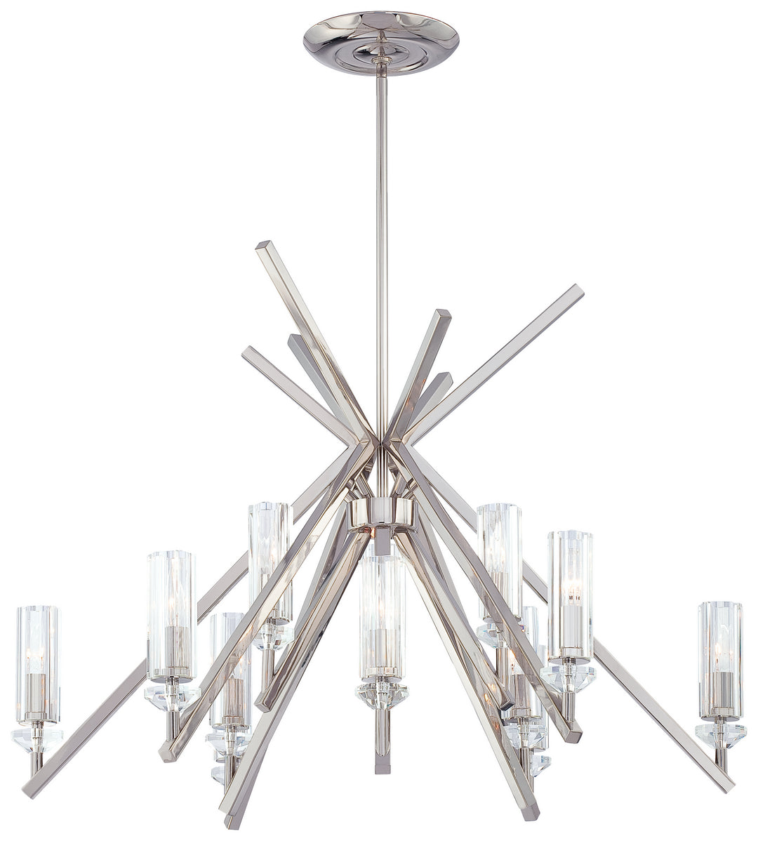 Metropolitan Fusano N6831-613 Chandelier Light - Polished Nickel