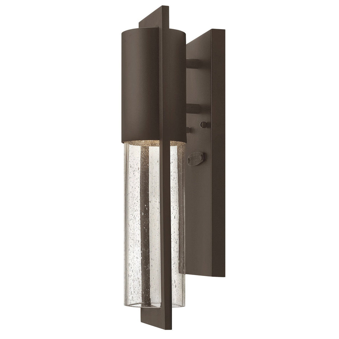 Hinkley Lighting 1326KZ-GU24 Shelter One Light Wall Mount Outdoor Bronze / Dark
