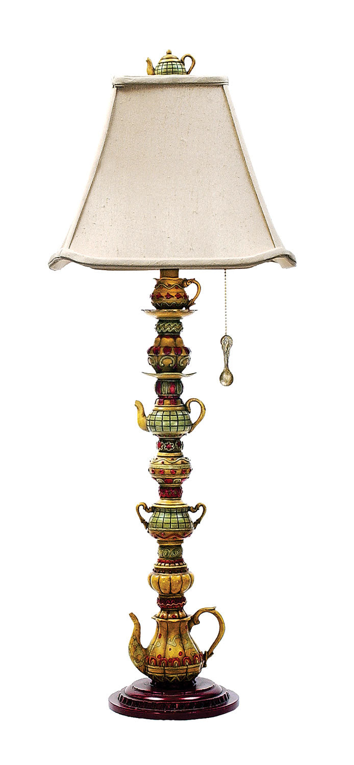 Elk Lighting 91-253  Tea Service Lamp Multicolor