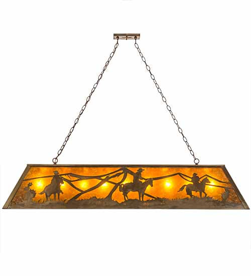 Meyda Tiffany Rustlers 36133 Pendant Light - Antique Copper